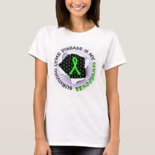 T-shirt 'Overlevende van de ziekte van Lyme superk