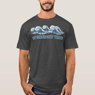 T-shirt Overnight Waves Japanese The Great Wave 