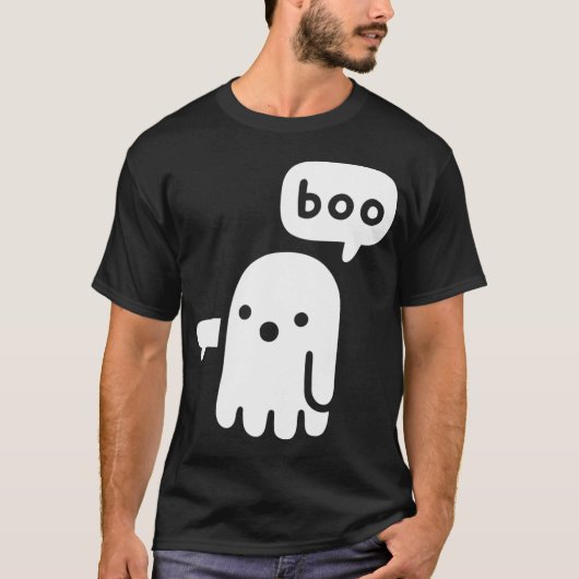 T-Shirt Oversize Fantôme de Désapprobation (Devant)