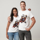 T-Shirt Oversize Viking sloth (Unisexe)
