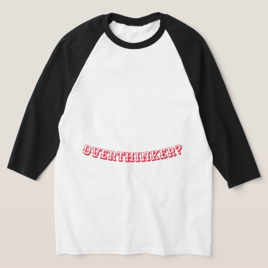 T-shirt OverThinker (Poser)