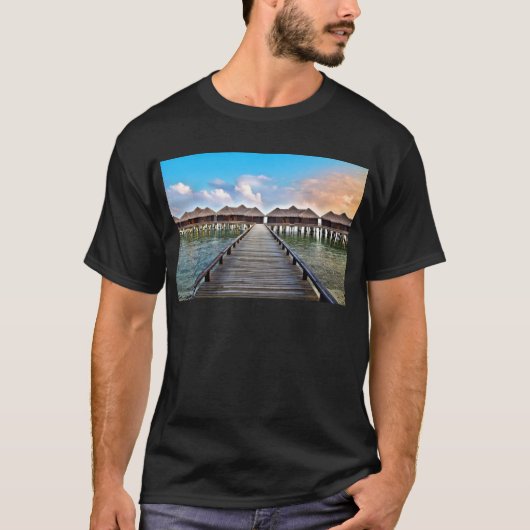 T-shirt Overwater Bungalows (Devant)