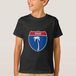 T-shirt Oviedo Floride Fl Autoroute Inter-États Vacances S