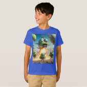 T-shirt OVNI Alien (Devant entier)