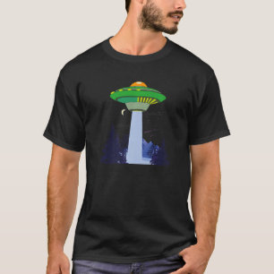 T-shirt OVNI Alien enlèvement extraterrestrial Science Fic