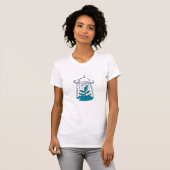 T-shirt OVNI Aliens (Devant entier)