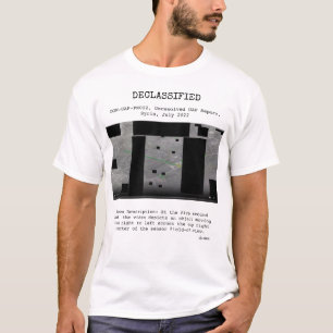 T-shirt OVNI - Déclassifié  DOW-UAP-PR022, Syrie, juillet 