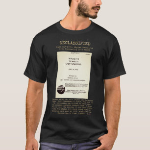 T-shirt OVNI - Déclassifié NASA-UAP-D007, Skylab TCD 1973