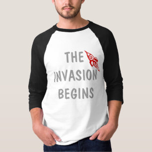 T-shirt OVNI - L'invasion commence