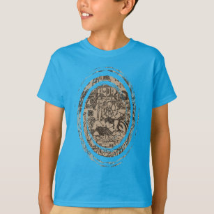 T-shirt OVNI maya antique - Sarcophage de Pacal