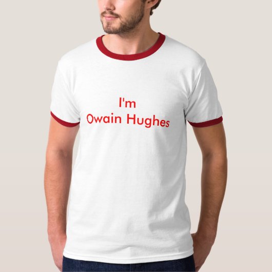 T-shirt Owain Hughes (Devant)