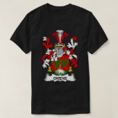 T-shirt Owens Coat of Arms Family Crest Premium (Design devant)
