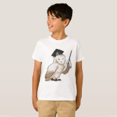 T-shirt Owl as Teacher with Pointer (Devant entier)