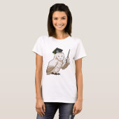 T-shirt Owl as Teacher with Pointer (Devant entier)