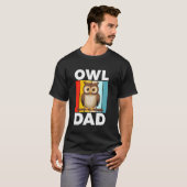 T-shirt Owl Dad Owl (Devant entier)