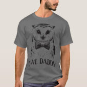 T-shirt Owl Daddy (Devant)