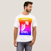 T-SHIRT OWL DE NUIT (Devant entier)