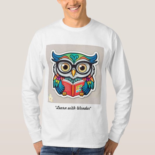 T-shirt "Owl-Ed Genius" (Devant)