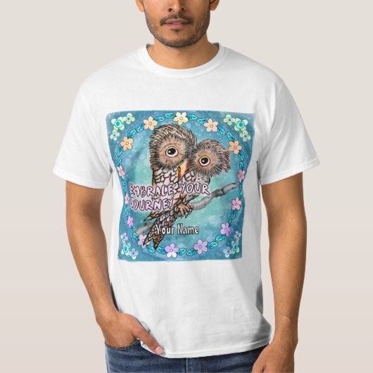 T-shirt Owl Journey (Devant)