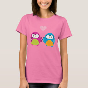 T-shirt OWL LOVE :: fille vive + garçon