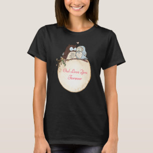 T-shirt Owl Love You Forever Sweet Owen