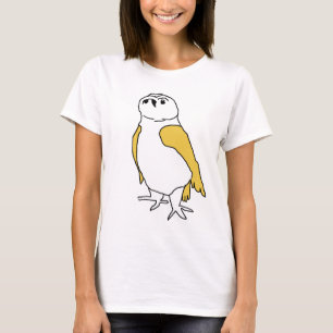 T-shirt - Owl met gele vleugels