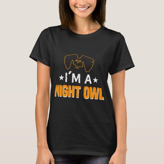 T-shirt Owl quote venin (Devant)