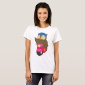 T-shirt Owl Scooter (Devant entier)