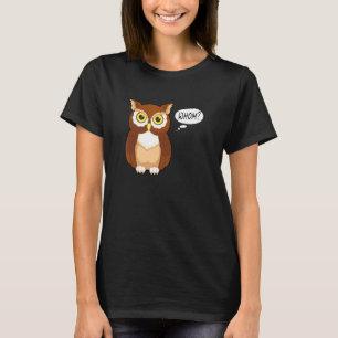 T-shirt Owl Whom