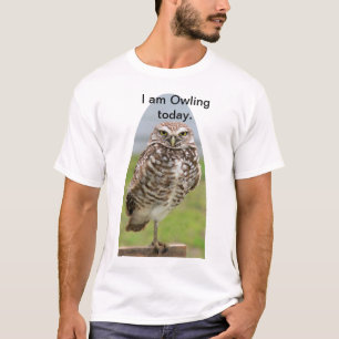 T-shirt Owling Tee, chouette bractée