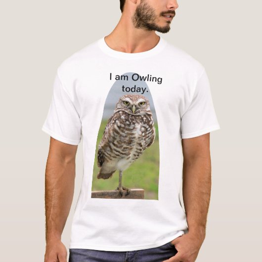 T-shirt Owling Tee, chouette bractée (Devant)