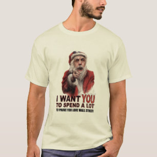 T-shirt OWS Bernanke veut que vous dépensiez pour prouver