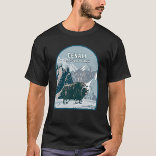 T-shirt Ox musqué dans le parc national du Denali
