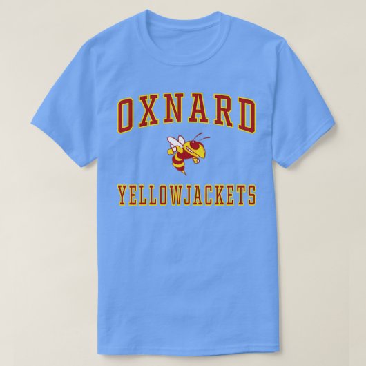 T-shirt Oxnard High School Yellowjackets C1 (Design devant)