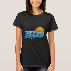 T-shirt Oxnard vintage, Ca Palm Trees &amp; Sunset Beach