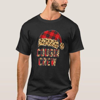 T-shirt Oy0j Santa Hat Cousin Équipe Noël Joyeux Noël De N