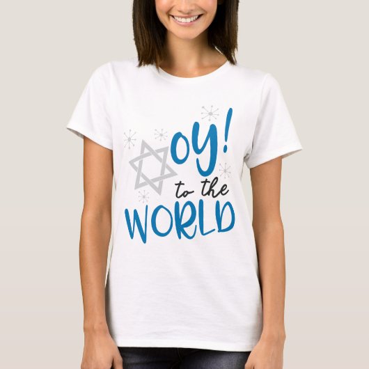 T-shirt Oy au monde (Devant)
