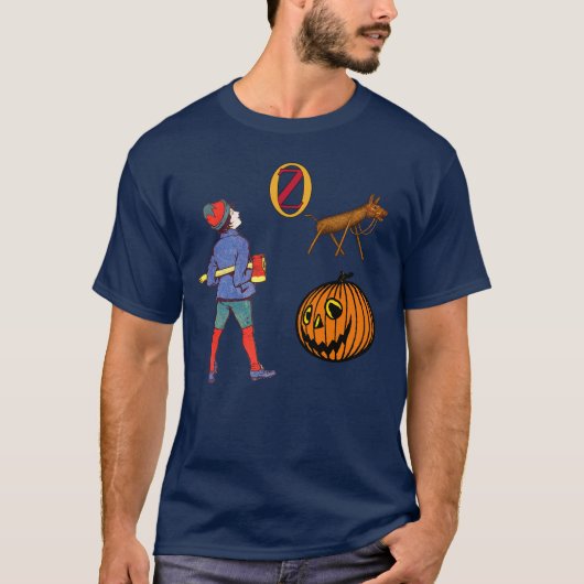 T-shirt Oz Tip, Pumpkinhead, and Sawhorse (Devant)