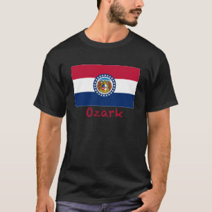 T-shirt Ozark Missouri USA Drapeau Souvenir