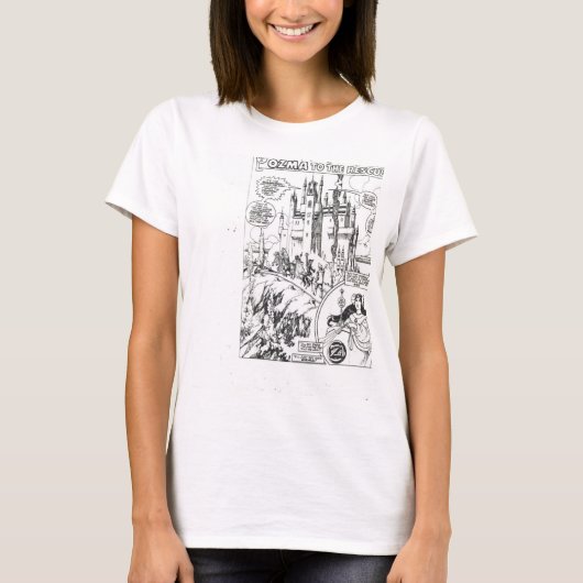 T-shirt "Ozma au secours" (Devant)