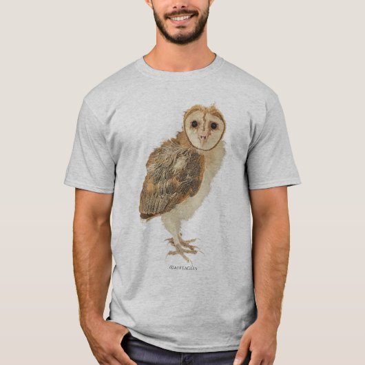 T-Shirt Ozzy le Hibou des Granges (Devant)