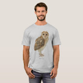 T-Shirt Ozzy le Hibou des Granges (Devant entier)