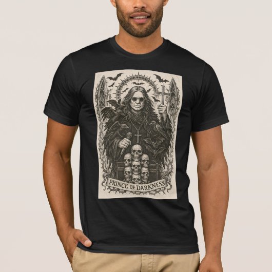 T-shirt Ozzy prince des ténèbres (Devant)