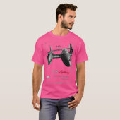 T-shirt P38 Lightning chasseur américain de la Seconde Gue (Devant entier)