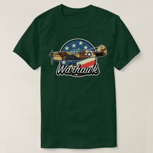 T-shirt P40 Warhawk (Design devant)