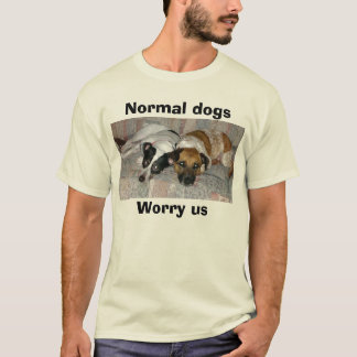 T-shirt P6150023, dogsWorry normal nous