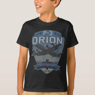 T-shirt P-3 Sous-chasseur Orion ASW Avion Vintage