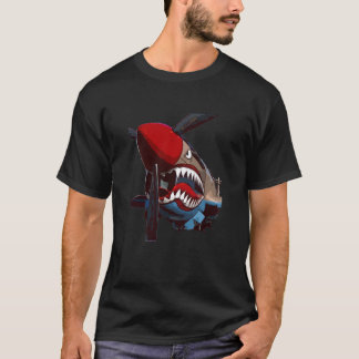 T-shirt P-40 Warkhawk Flying Tiger 2ÈME GUERRE MONDIALE Wa