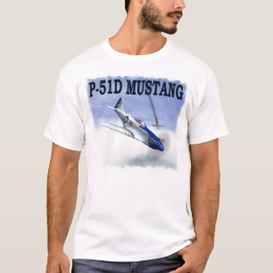 T-SHIRT P-51 CONTRE BF109