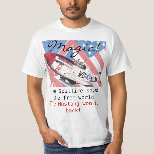 T-shirt P-51-Magic ! (Devant)